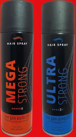 Fixativ Svoya Liniya Mega Strong/Ultra Strong, 225 ml; maximum 6 bucăți pe bon