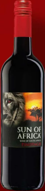 Sun of Africa Pinotage красное полусухое вино,13,5%, ЮАР,750мл;  цена 2-й бутылки -50%, 1-я 226.90 грн; макс. 12 шт/чек