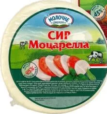 Молочне Джерело Сир Сулугуні 45% / Моцарела 45%, ціна за 100 г