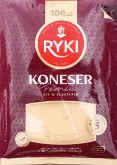 Рікі Сир Конесер нарізка 50%, 135 г