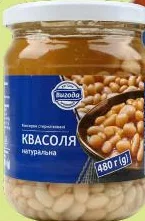Вигода квасоля натуральна / в томатному соусі, 480 г; ціна від