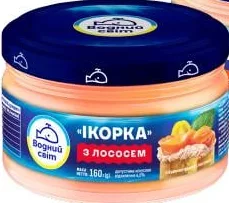 Водний Світ Ікорка, асортимент, 160 г; Позначка 15%; умови не уточнено