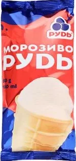 Рудь морозиво, 80 г; Позначка 15%; умови не уточнено
