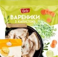 Varto вареники з картоплею / картоплею та смаженою цибулею, 400 г; ціна від; Позначка 15%; умови не уточнено