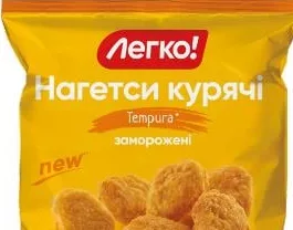 Легко нагетси курячі Темпура, 400 г
