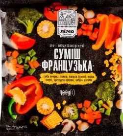 Лімо суміш овочева Французька, 400 г; Позначка 15%; умови не уточнено