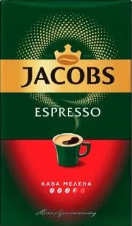 Jacobs Espresso кава мелена, 450 г