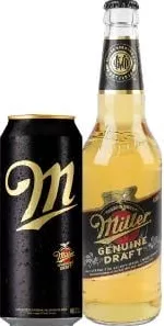 Пиво світле Miller 0.45 l / 0.48 l; ціна від 38.9