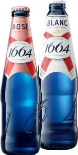 Пиво Blanc/Rosé/безалкогольне Kronenbourg 0.46 l