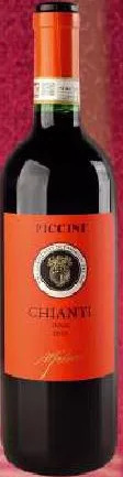 Вино Piccini Chianti червоне сухе, Італія, 0,75 л (17.11–25.11.2026) У магазинах-винятках із переліку каталогу ціна діє за умови сканування QR «Власного Рахунку» в застосунку «Сільпо».