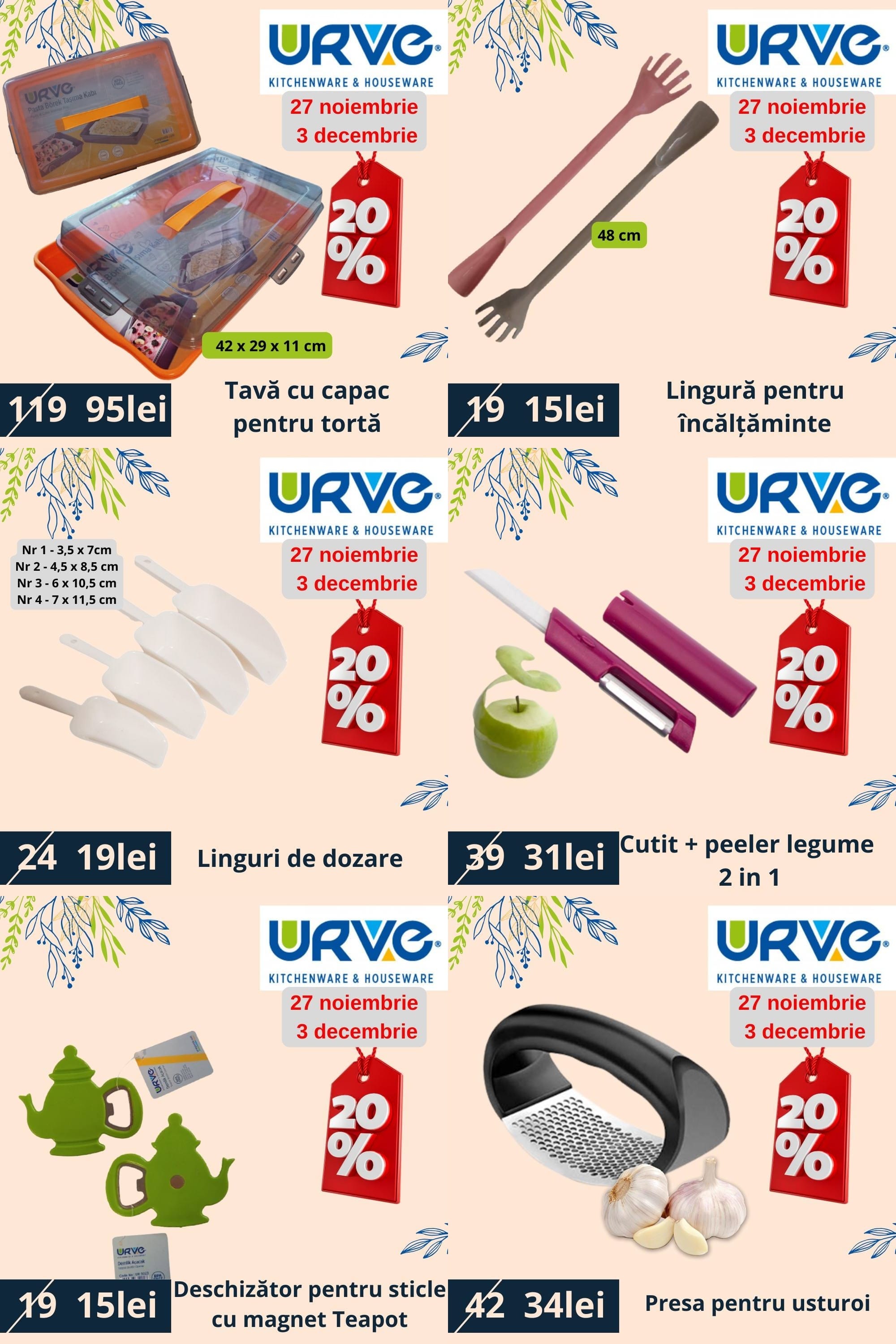 Telemarket - -20% toate produsele URVE - 2