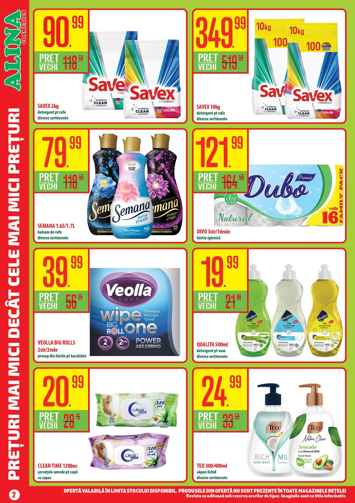 Alina Cosmetics catalog cu reduceri May 2025