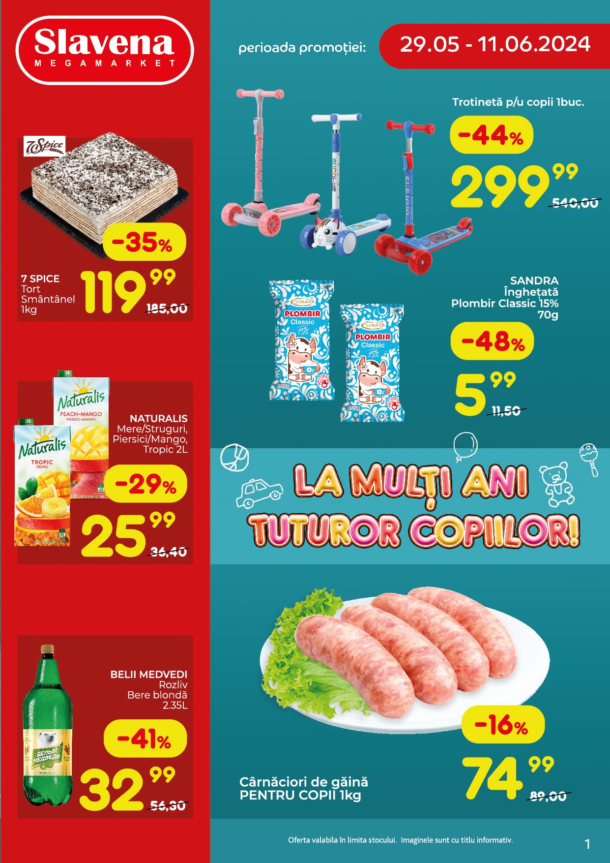 Slavena catalog cu reduceri 29 May 11 June 2024