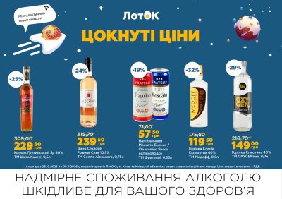 Каталог ЛотОК - Цокнуті ціни — Київ, сторінка 14: знижки та акції 26 жовтня – 8 листопада 2026