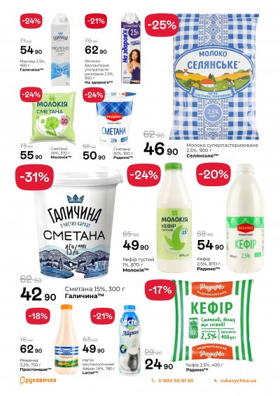 Каталог Рукавичка - Акційна газета Рукавичка — Львів, сторінка 10: знижки та акції 1 – 14 жовтня 2026
