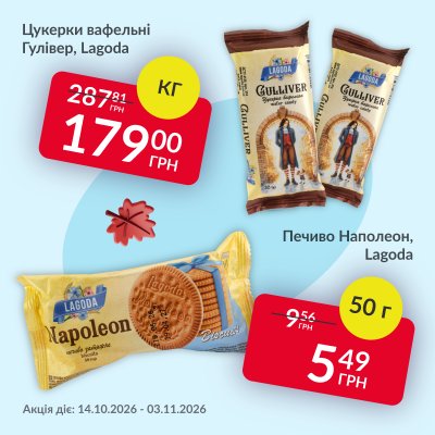 Каталог Fozzy - Домашній затишок — Київ, сторінка 2: знижки та акції 14 жовтня – 3 листопада 2026