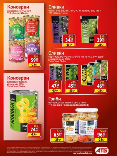 Каталог АТБ - Осінні знижки — Київ, сторінка 14: знижки та акції 7 – 13 жовтня 2026
