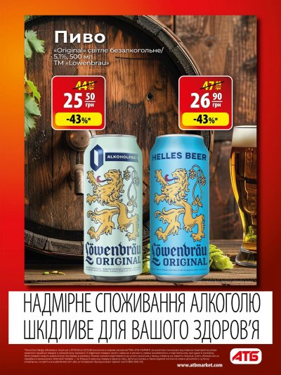 Каталог АТБ - Осінні знижки — Київ, сторінка 8: знижки та акції 7 – 13 жовтня 2026