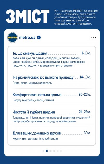 Каталог Metro - Каталог вигідних пропозицій — Київ, сторінка 2: знижки та акції 30 вересня – 20 жовтня 2026