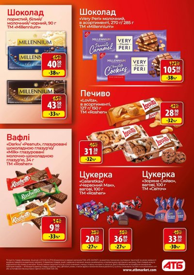 Каталог АТБ - Осінні знижки до 45% — Київ, сторінка 22: знижки та акції 21 – 27 жовтня 2026
