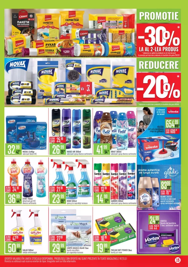 Catalog Mega Alina - Mega Alina Discounter, pagina 15: reduceri și oferte 05 mai - 01 iunie 2026