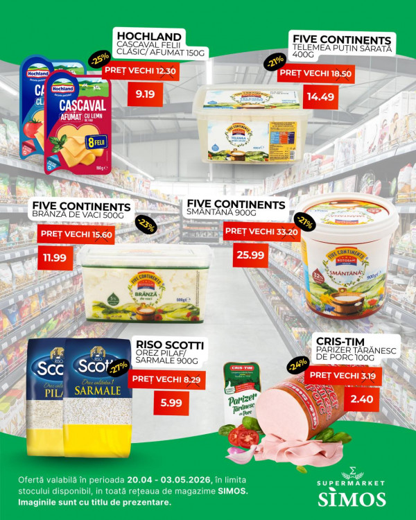 Catalog Simos - Catalogul cu reduceri, pagina 2: reduceri și oferte 20 aprilie - 03 mai 2026
