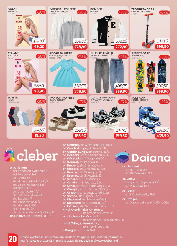 Catalog Cleber - Catalogul cu reduceri, pagina 19: reduceri și oferte 23 martie - 30 aprilie 2026