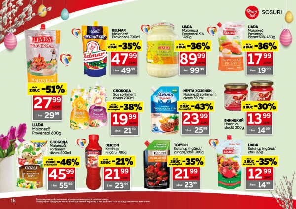 Catalog Slavena - Catalogul cu reduceri, pagina 16: reduceri și oferte 01 - 21 aprilie 2026