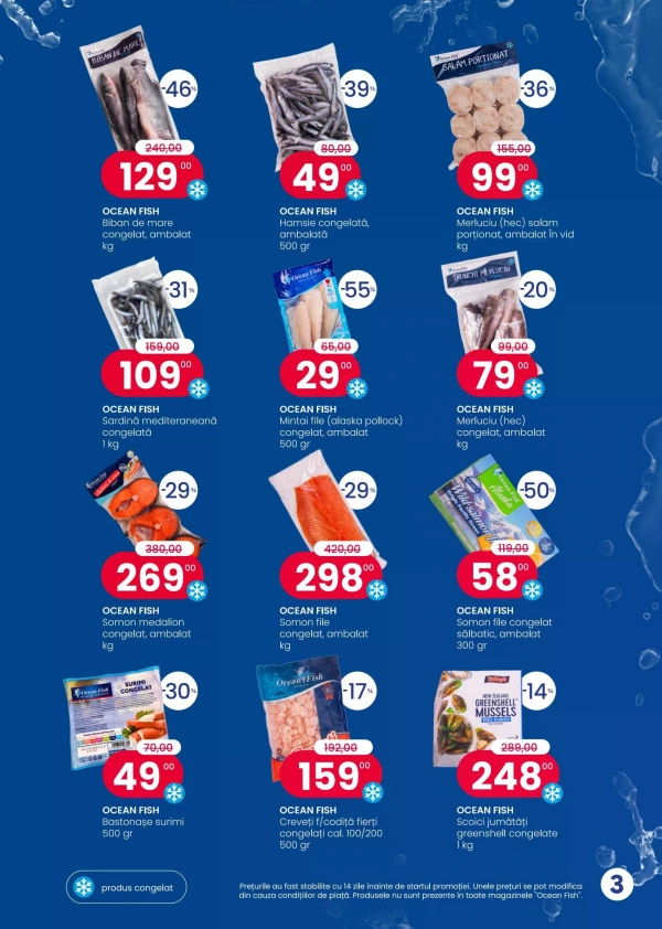 Catalog Ocean Fish - Catalogul cu reduceri, pagina 3: reduceri și oferte 01 - 31 mai 2026
