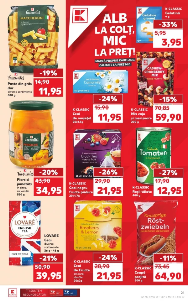 Каталог Kaufland - Каталог скидок, страница 21: скидки и акции 14 - 20 мая 2026