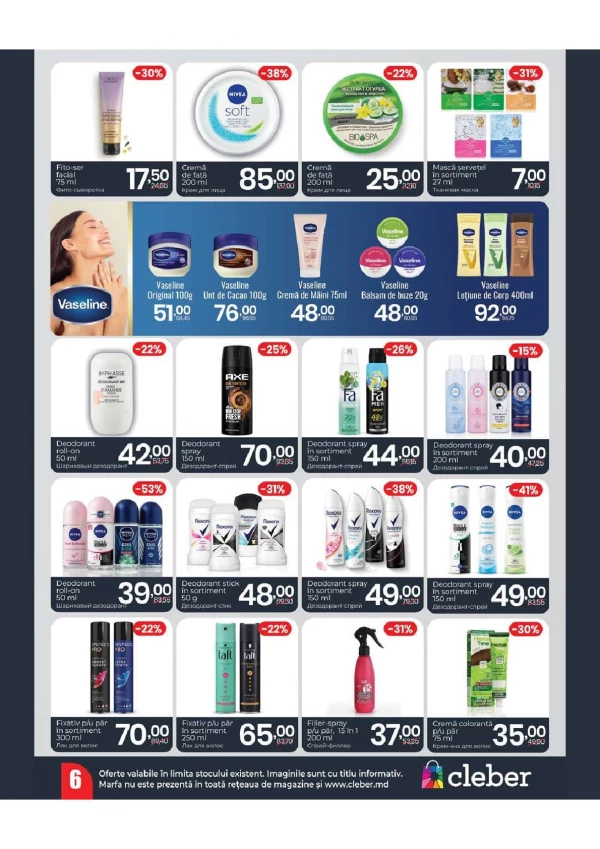 Catalog Cleber - Catalogul cu reduceri, pagina 6: reduceri și oferte 03 august - 13 septembrie 2026