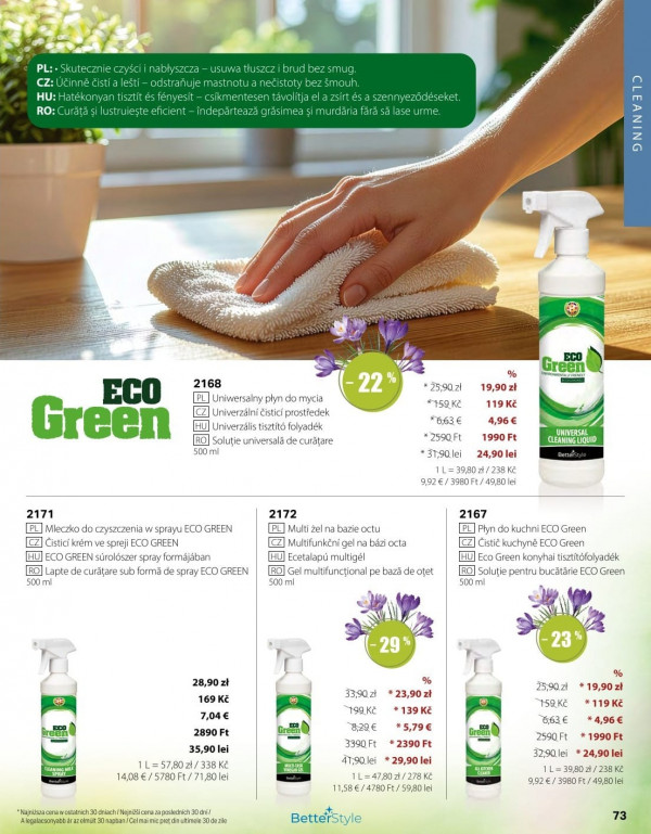 Catalog Betterstyle - Catalogul cu reduceri, pagina 73: reduceri și oferte 01 - 30 aprilie 2026