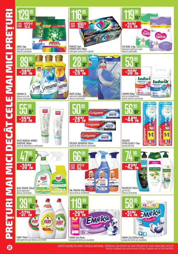Catalog Mega Alina - Mega Alina Discounter, pagina 10: reduceri și oferte 05 mai - 01 iunie 2026