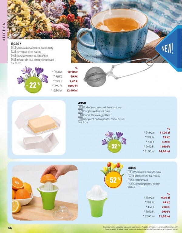 Catalog Betterstyle - Catalogul cu reduceri, pagina 46: reduceri și oferte 01 - 30 aprilie 2026