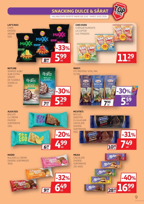 Каталог Auchan - Каталог скидок, страница 9: скидки и акции 06 - 19 мая 2026