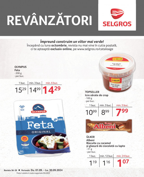 Selgros catalog cu reduceri