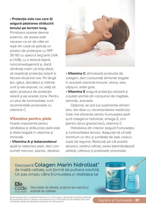Catalog DrMax - Catalogul Sanatate, pagina 31: reduceri și oferte 01 martie - 31 mai 2026