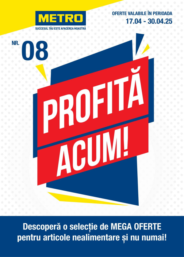 Metro catalog cu reduceri