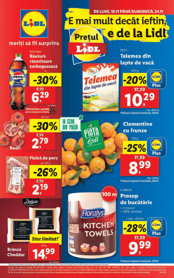 Lidl catalog cu reduceri