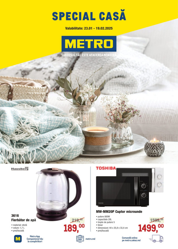 Metro catalog cu reduceri