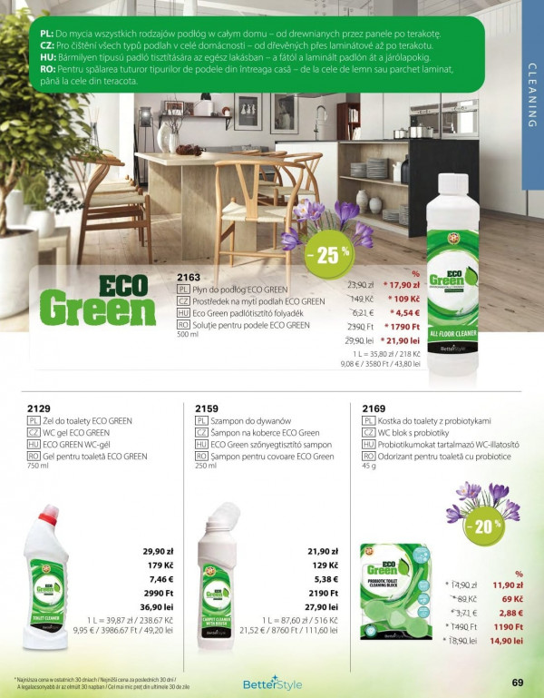 Catalog Betterstyle - Catalogul cu reduceri, pagina 69: reduceri și oferte 01 - 30 aprilie 2026