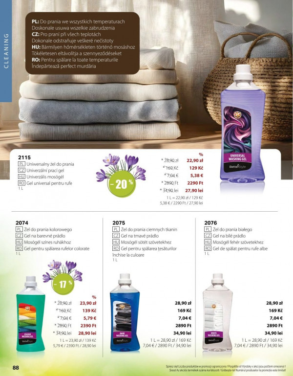 Catalog Betterstyle - Catalogul cu reduceri, pagina 88: reduceri și oferte 01 - 30 aprilie 2026