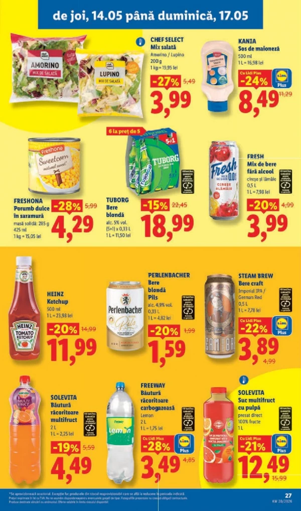 Каталог Lidl - Каталог скидок, страница 27: скидки и акции 11 - 17 мая 2026