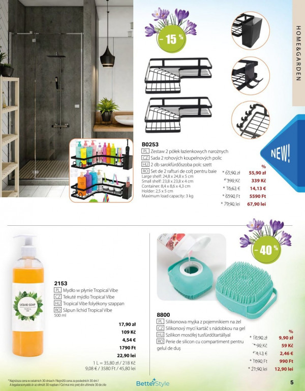 Catalog Betterstyle - Catalogul cu reduceri, pagina 5: reduceri și oferte 01 - 30 aprilie 2026