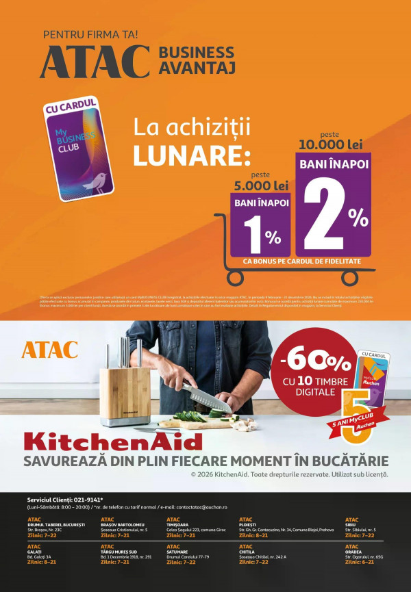 Catalog ATAC - Catalogul cu reduceri, pagina 3: reduceri și oferte 01 - 30 aprilie 2026