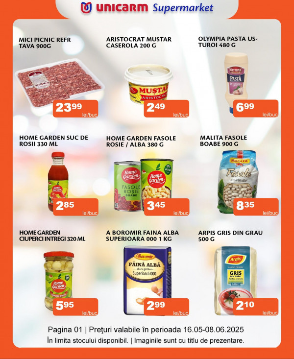 Unicarm Supermarket catalog cu reduceri