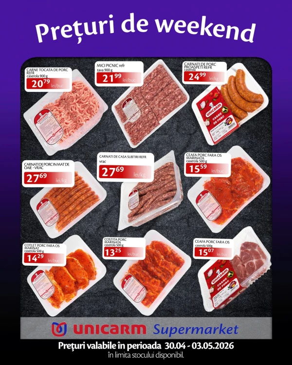 Catalog Unicarm - Catalogul cu reduceri, pagina 4: reduceri și oferte 30 aprilie - 03 mai 2026