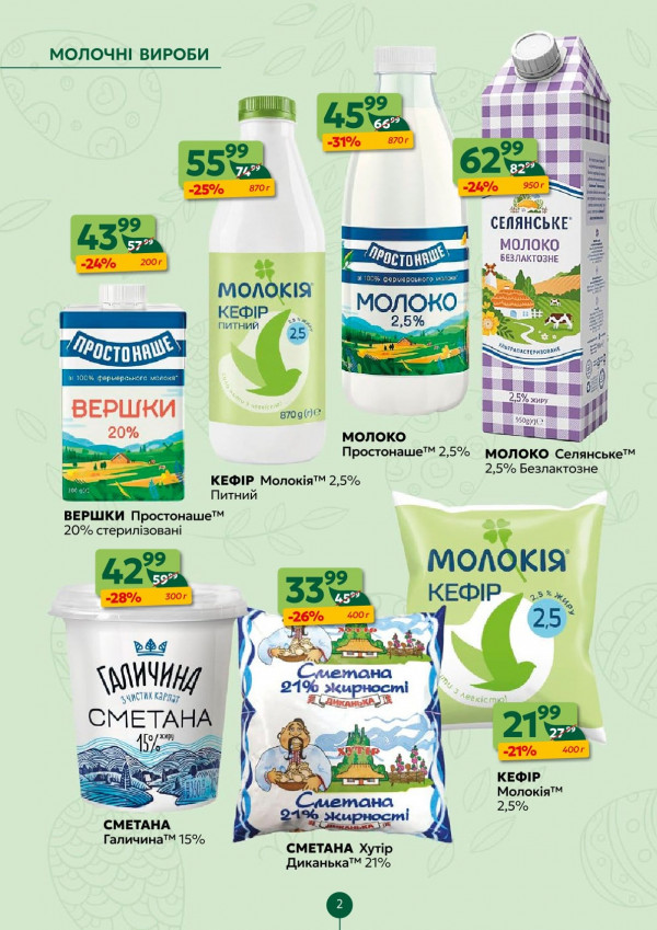 Каталог Близенько - Каталог знижок, сторінка 2: знижки та акції 06 - 12 квітня 2026