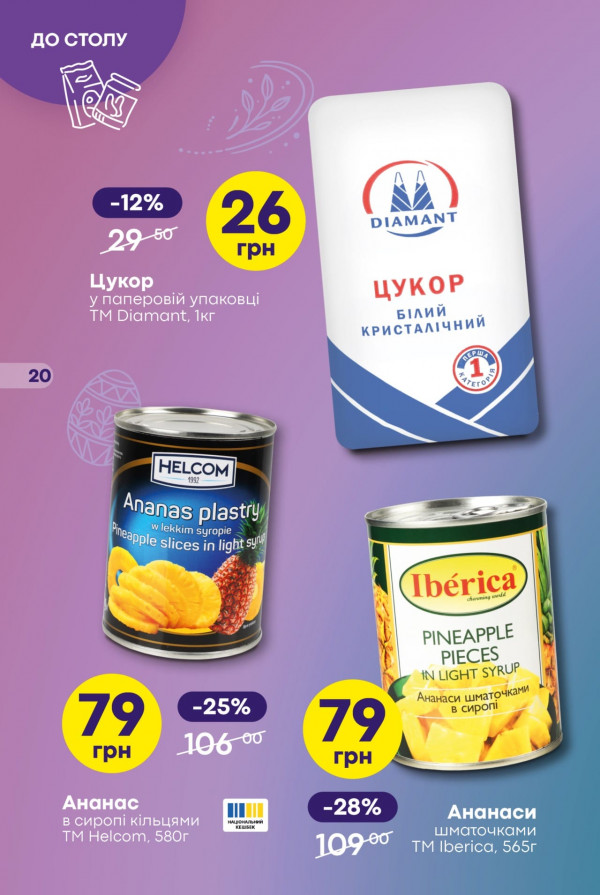 Каталог Сімі - Каталог знижок, сторінка 20: знижки та акції 02 - 15 квітня 2026