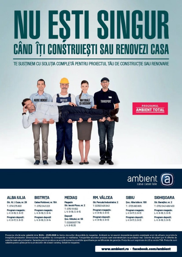 Catalog Ambient - Catalogul cu reduceri, pagina 15: reduceri și oferte 16 aprilie - 21 mai 2026